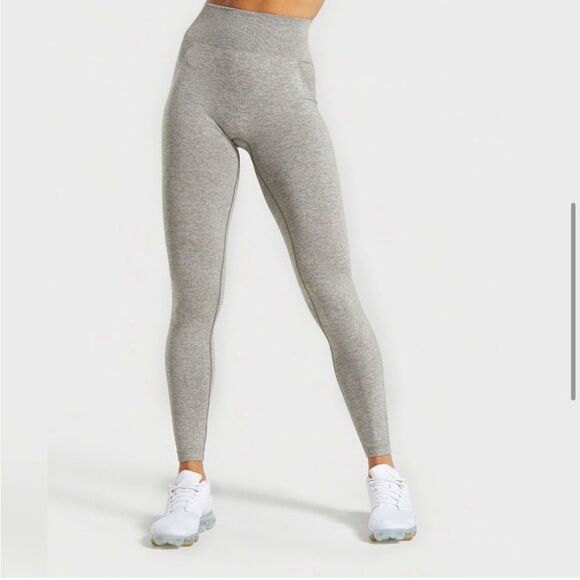 Gymshark Women’s Size Xs Flex High Waisted Leggings Khaki Green
